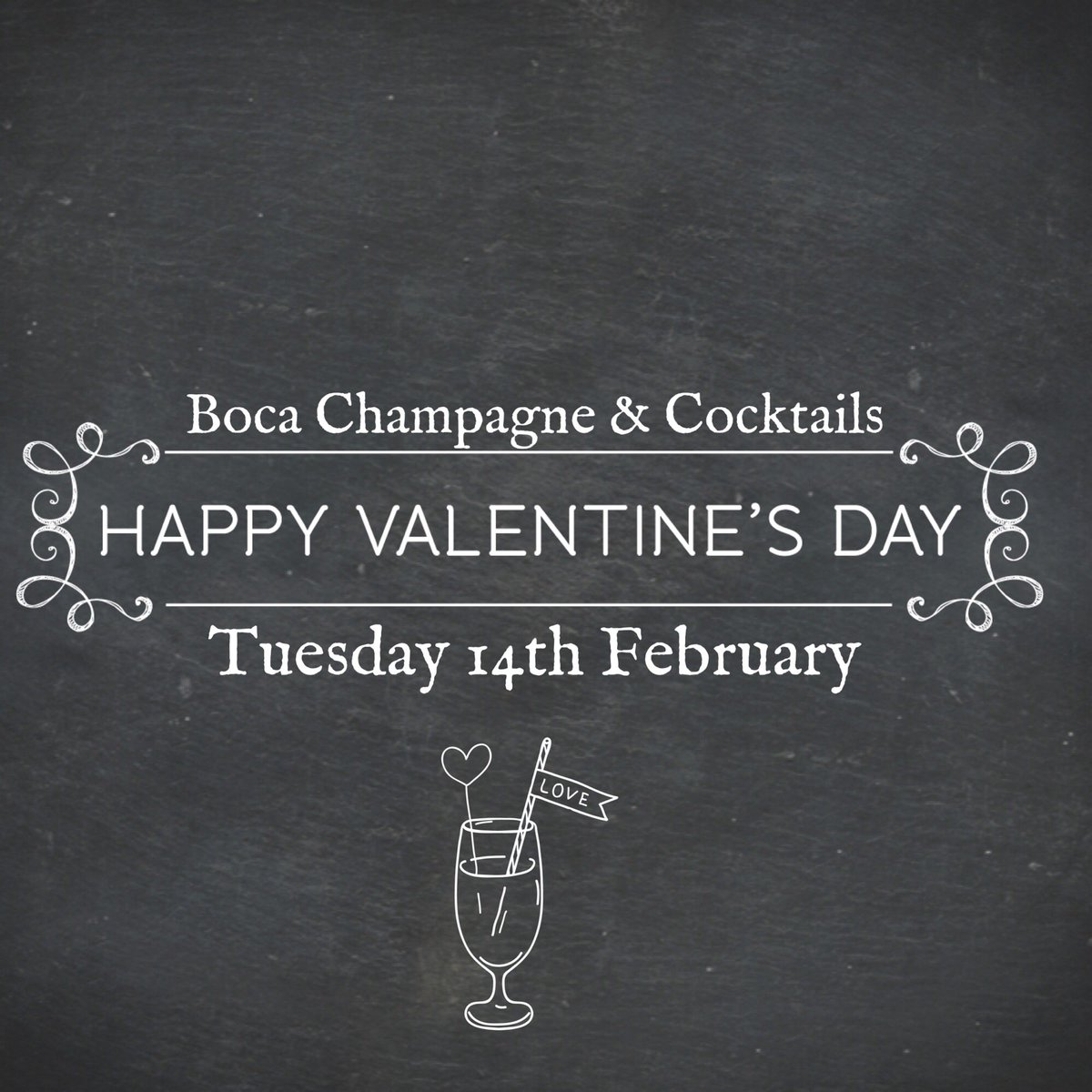bocacafebar's tweet photo. Open 5pm-late!❤ https://t.co/V6WzKclTMk