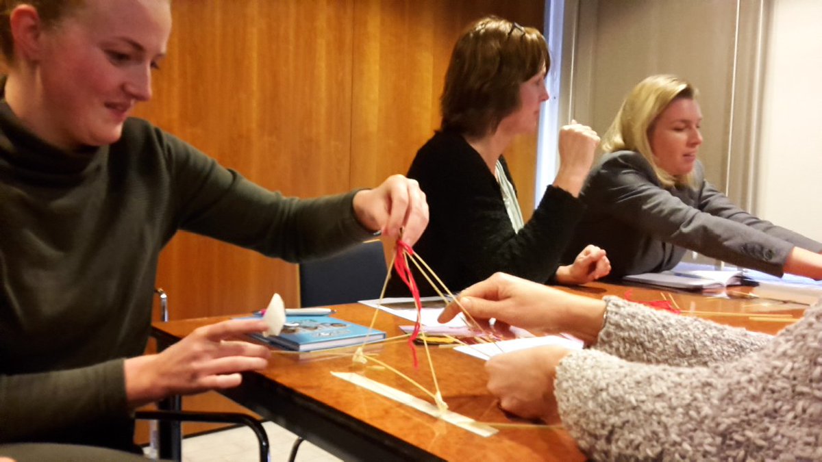 #ijsselgroep Workshop met spaghetti. ... Ja, idd 21 eeuwse vaardigheden
