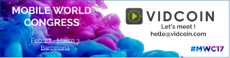 VIDCOIN will be present at #MWC17 ! Let's meet !  #Barcelona <a href="/GSMA/">GSMA</a> #MobileWorldCongress2017