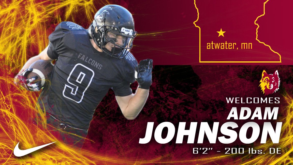 NSUFOOTBALL's tweet photo. Welcome Adam Johnson #MNBallers #NSD17 #joiningthepack https://t.co/mlZLNkf7QL