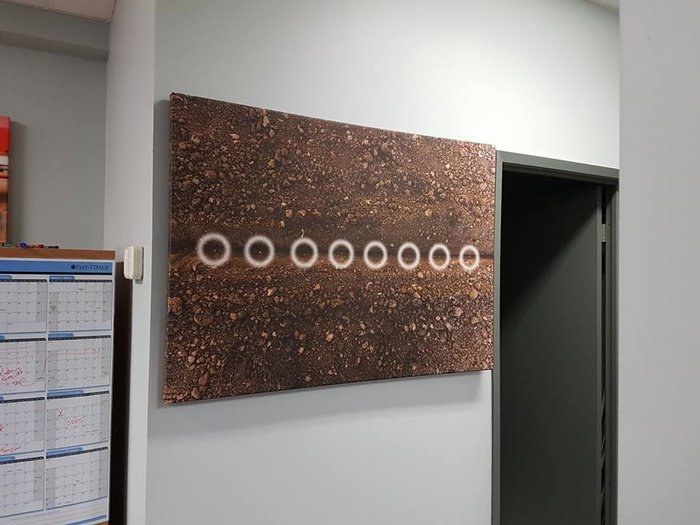 BigFootprintsON's tweet photo. A few more beautiful canvas' that we did for the Vaderstad office. Vibrant... (more:https://t.co/MmLQ7BFoH6) https://t.co/lhz0SAnDSD
