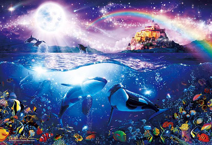 ラッセンのtwitterイラスト検索結果 古い順