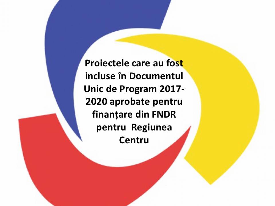 Proiectele care au fost incluse în DUP 2017-2020 aprobate pentru finanțare din FNDR pentru RDC adrcentru.md/libview.php?l=…