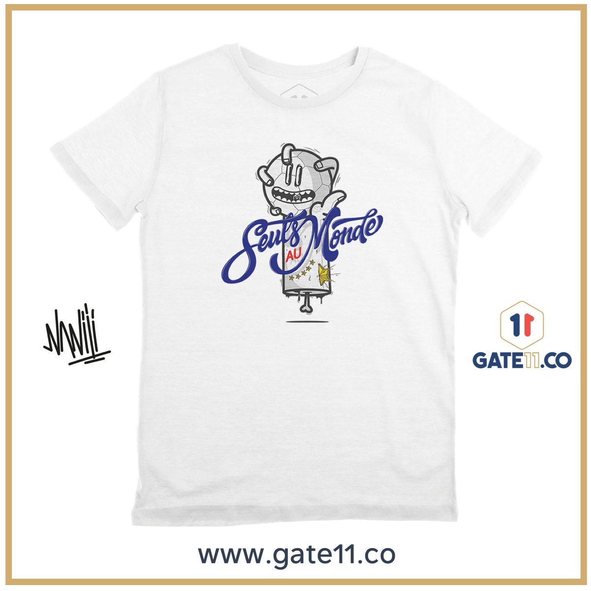 GATE11_co's tweet photo. Ce soir #handstargame ! Sélection française face au reste du Monde !!! 💪🏆🇫🇷 !!! 👕 par Naniii & @GATE11_co @LNHofficiel @HandNewsfr #Hand2017 https://t.co/oyrjO1Qi1v