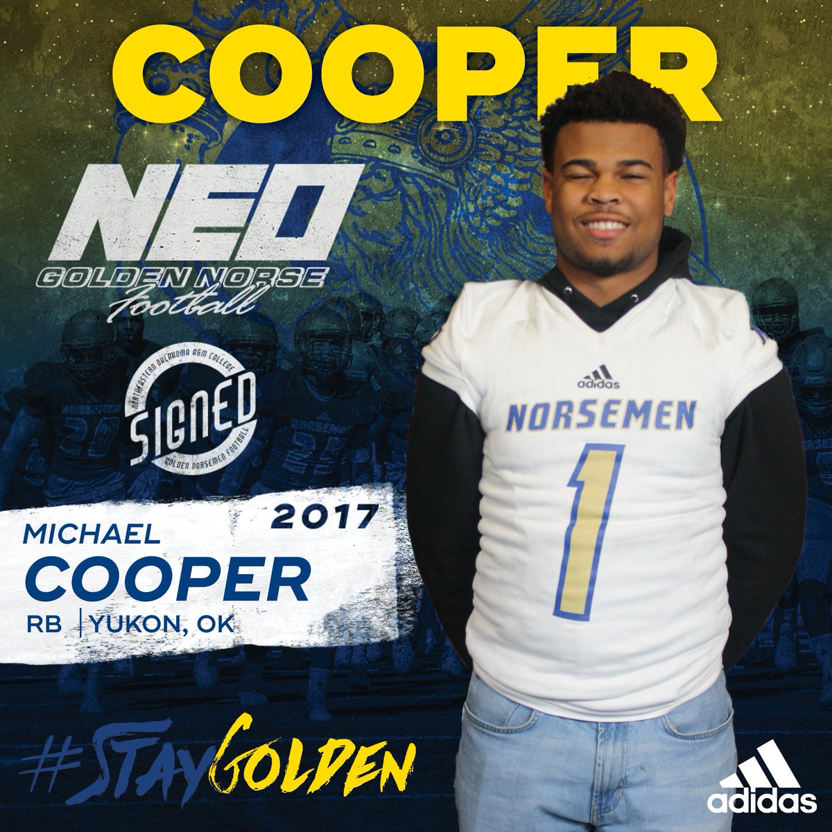 Norsemen_FB's tweet photo. @guccisantana405 #StayGolden #NSD17 https://t.co/uK8BzUMVrT