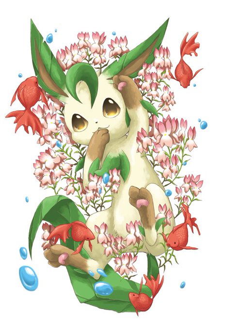 リーフィアのtwitterイラスト検索結果 古い順