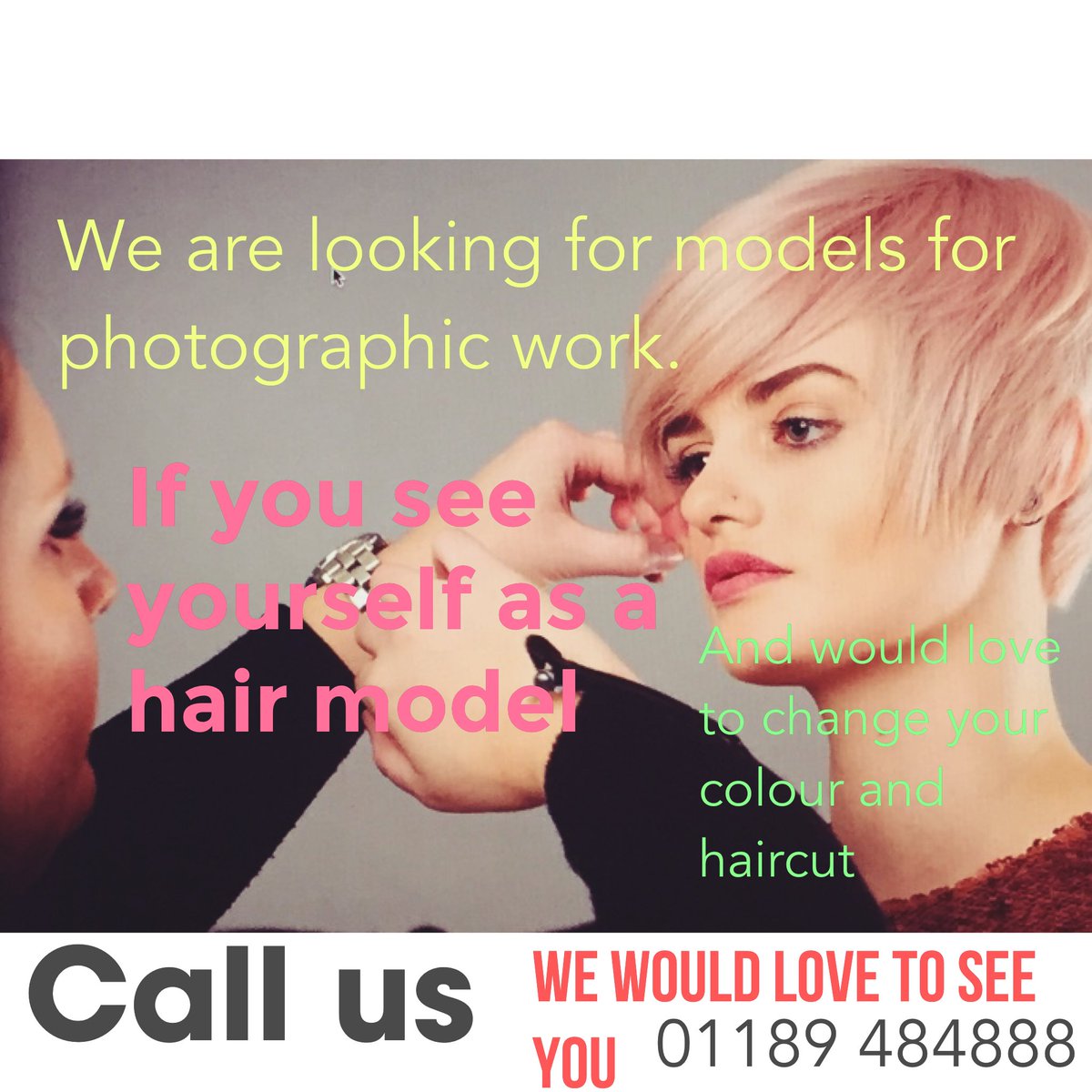 If you or anyone you know has potential to be a hair model please let us know #model #indigorye