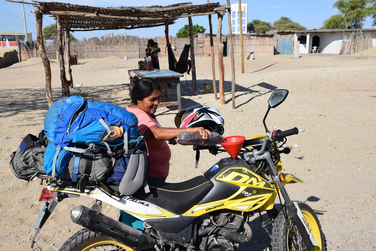 ItalikaOficial's tweet photo. @xMxCxx La foto nos la envió un piloto Iraní que con su #DM150 rueda de Perú a México ;) Esta compartiendo fotos de su viaje de surf. https://t.co/z0QnjrKgJe