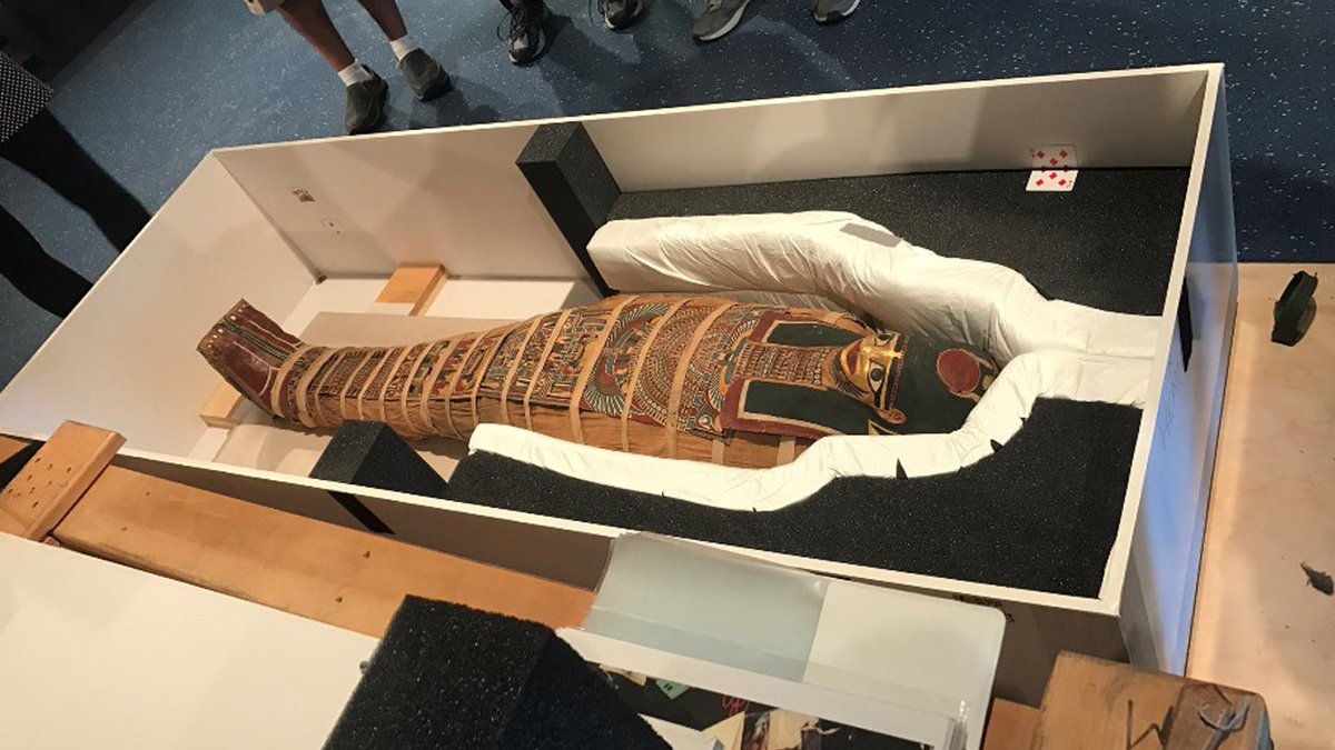 2,300-year-old mummy arrives at Fort Lauderdale museum this morning bit.ly/2kVDOG9 https://t.co/mTy0m0trec