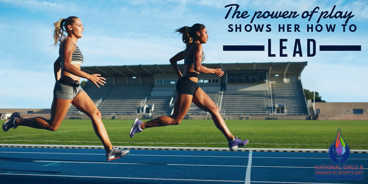 FitnessGov's tweet photo. Opportunities for girls to play leads to success. Girls in sports are more likely to get better grades & graduate! #NGWDS https://t.co/FYpcuryttp