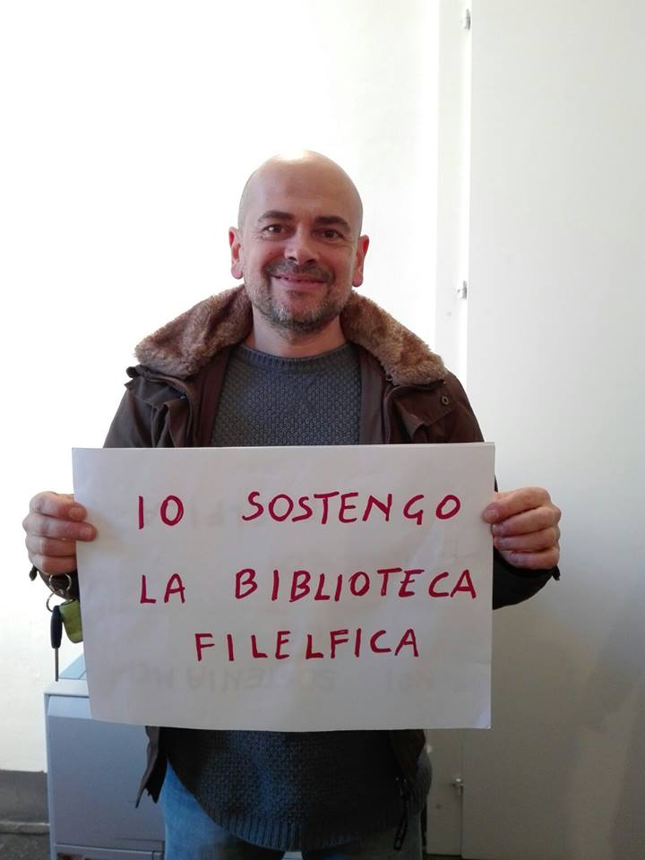 BiblioFilelfica's tweet photo. Irenio: "Io sostengo la Biblioteca Filelfica" 
Gli utenti chiedono una sede per la Biblioteca, danneggiata dal sisma https://t.co/T7OR1DNQSu