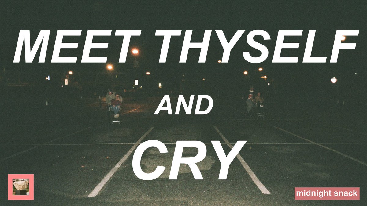 'MEET THYSELF AND CRY' (a documentary on self presentation), coming soon.

shoutout to <a href="/samogriff/">CGI Sam</a> for the name shout x