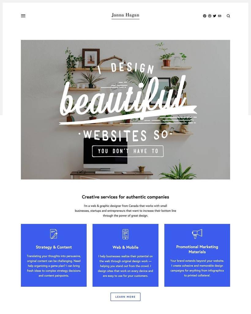 GetDesignTalks's tweet photo. Amazing portfolio by @jannalynnhagan 
Follow us to get best new designs everyday! #dribbbl… https://t.co/9NEfsM4ESy https://t.co/s8FKZ8ka8m