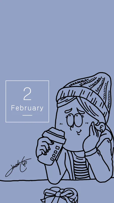 2月の待受つくりました。よかったらどうぞ!
加工はしない方向で! 