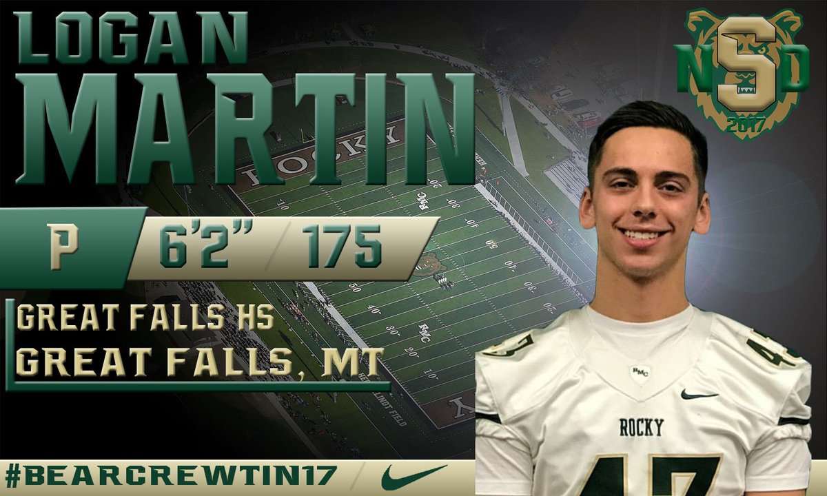 Excited to announce <a href="/Almighty_Logan/">The Log</a> to the <a href="/Rocky_Football/">Rocky Football</a> Family!!  This kid has a BIG Leg from the 406! #BearCrewtin17 #TheCL1MB #406Bear