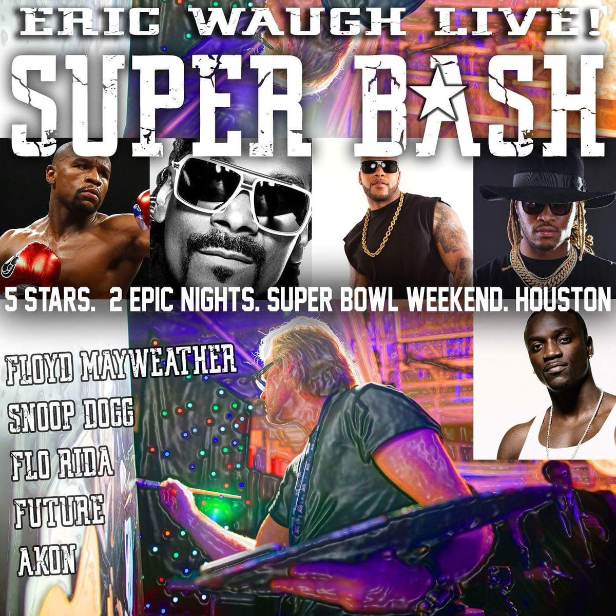 waughart's tweet photo. Painting LIVE at the biggest #SuperBowl2017  Party this weekend! https://t.co/yTCKCU1ult  #FloydMayweather #SnoopDogg #future https://t.co/qs0seOcRXR