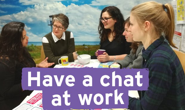 TimetoChange's tweet photo. Conversations can happen anywhere, what matters is that you get talking. It's #TimetoTalk Day: https://t.co/EvafAf1JTC https://t.co/4Bpuuq7Kvb