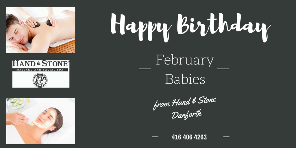 HS_Danforth's tweet image. CALLING ALL FEBRUARY BABIES! 🎉 🎈Call us at 416 406 4263 to book your massage/facial NOW to get your bday freebies