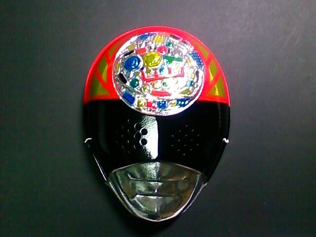 電子戦隊デンジマン！ デンジレッドとダイデンジンのお面！！ #お