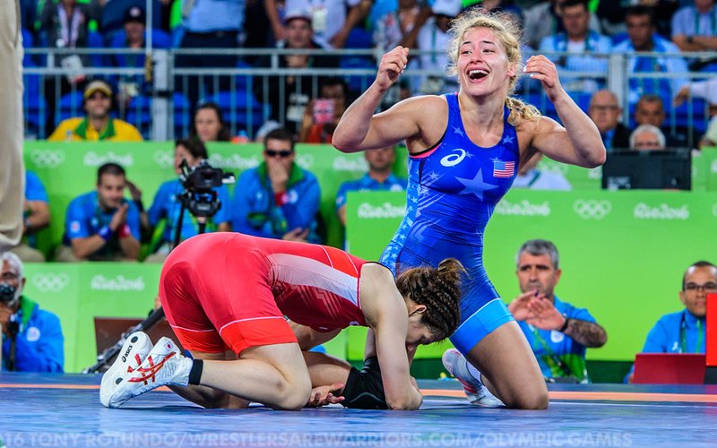 USAWrestling's tweet photo. Today February 1 is National Girls and Women in Sports Day. Let's celebrate women's wrestling! @USAWrestling #NGWSD https://t.co/ZY8RPSM9da https://t.co/rSrAGem8Xz