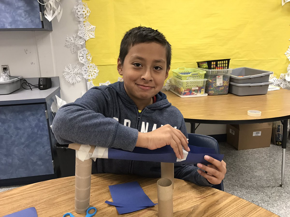gmrossman's tweet photo. 5th graders creating roller coasters demonstrating potential and kinetic energy. https://t.co/vGSL5b3BzL