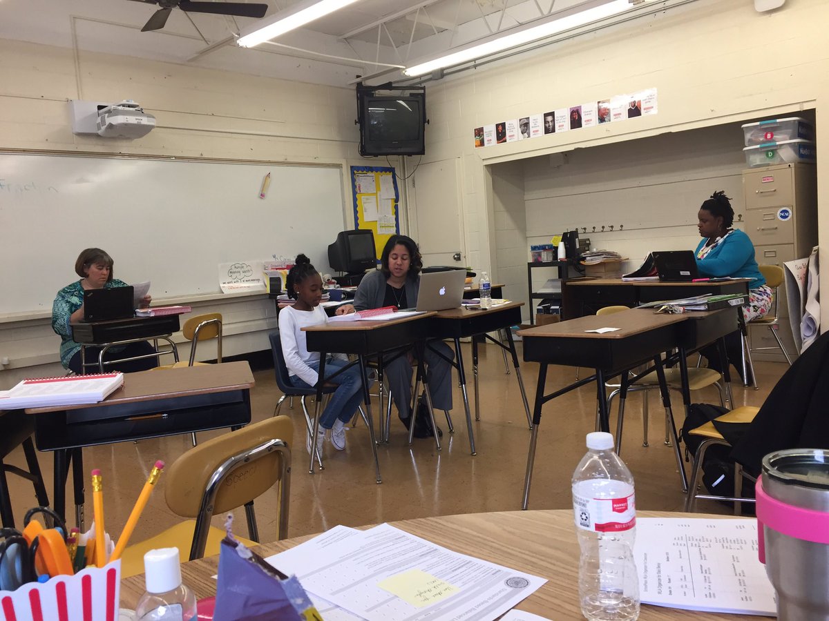 Lesson planning, inquiry study, leveling and conferencing. A full day at Vandalia ES Guilford, NC #ARCPD <a href="/AmericanReading/">American Reading</a>