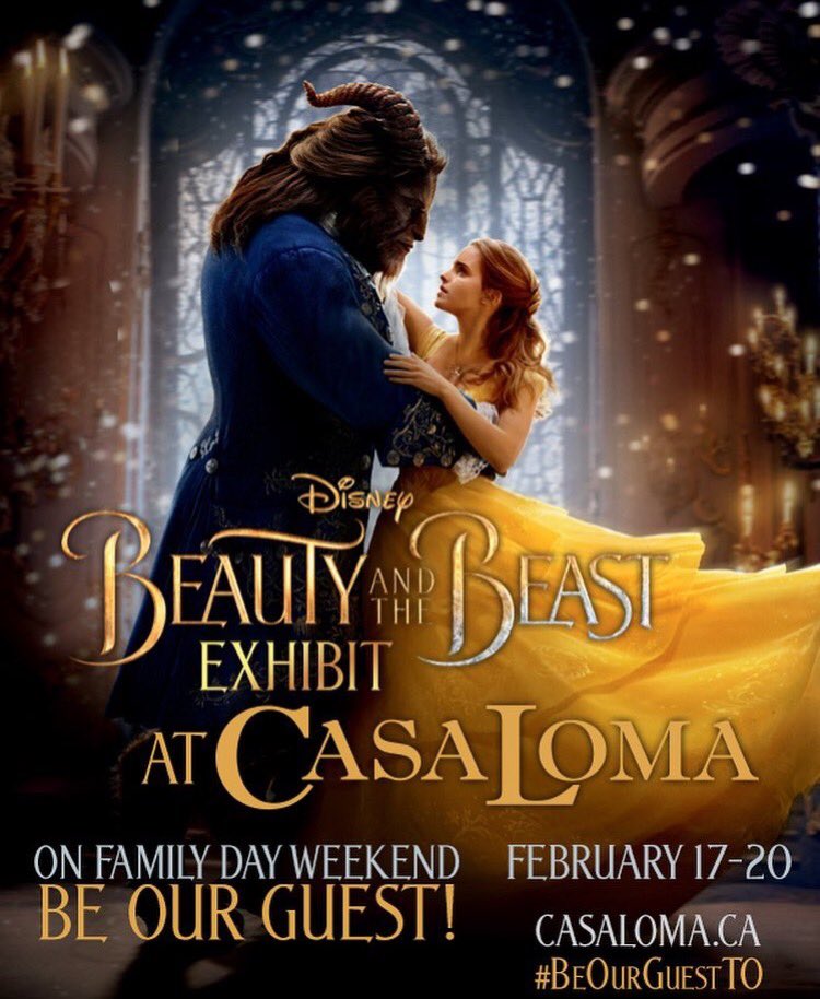 ExemptionEnt's tweet photo. @WaltDisneyCo brings the Beauty and the Beast to @CasaLomaToronto For more info visit https://t.co/vCbft5rhm1 https://t.co/JRurwJLYAH