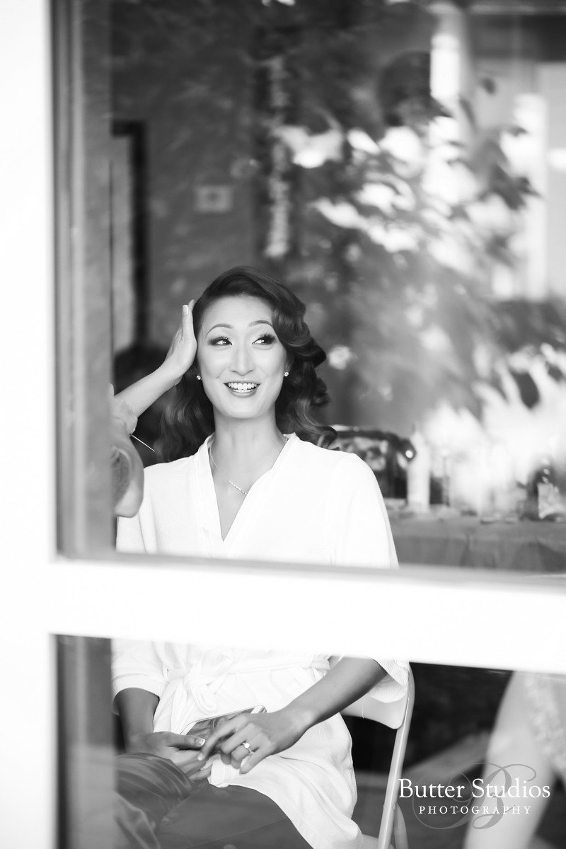 I LOVE this shot of Queenie getting ready for her big day! There is just something about it that makes you stop and stare.. #vancouverphotos