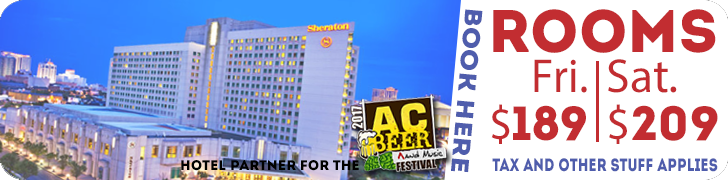 ACBeerFest's tweet photo. You can't stay ANY closer to #ACBeerFest than at @SheratonAC! Hit the link for our preferred weekend rates! #StayAC
https://t.co/c9auSRyD3v https://t.co/kwUlc9WN0C