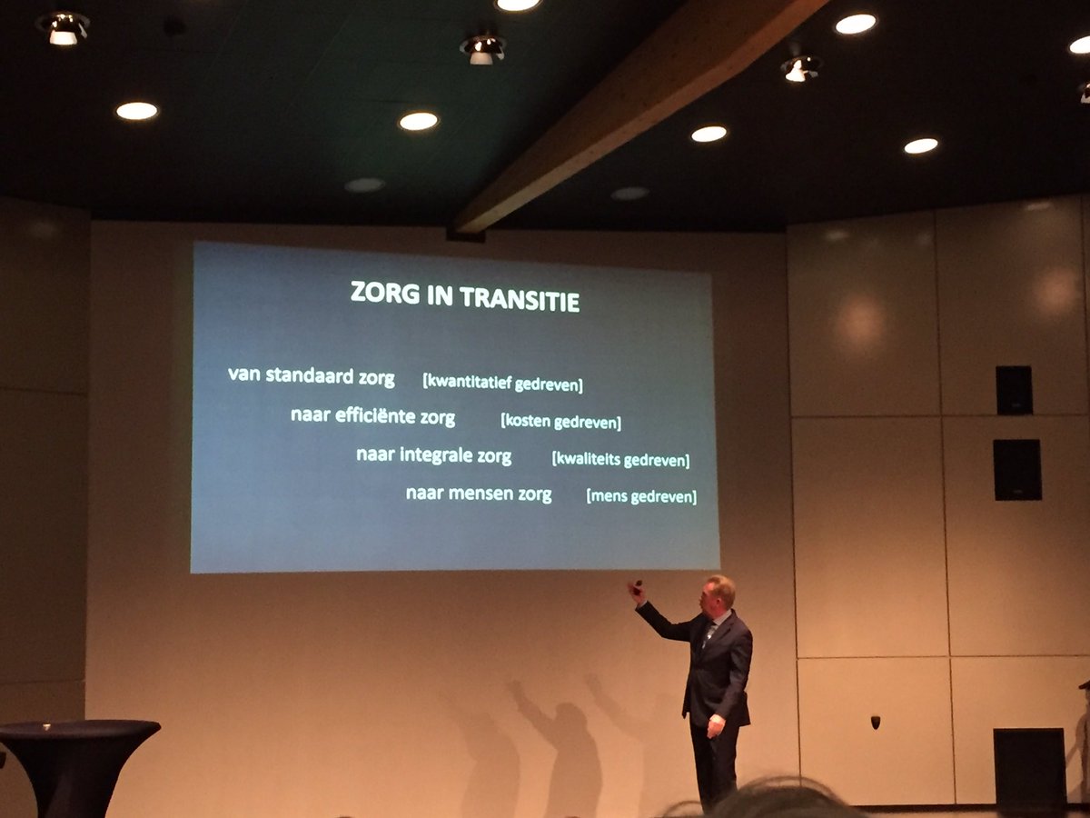 Mooie en inspirerende dag over Waardevolle Zorg van @LOC_Zeggenschap 
prof. Jan Rotmans over transitie in de zorg die begint bij onszelf!