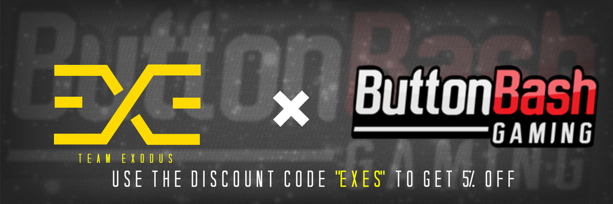 teamexoesports's tweet photo. Team Exodus x @ButtonBashStore #ButtonBashFam #AllForOne https://t.co/rIoMR6ZeeD