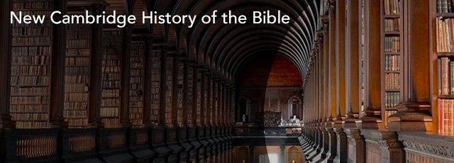 Rediscover The New Cambridge History of the #Bible series with Cambridge University Press. Learn more by visiting ow.ly/3gah308AiBv