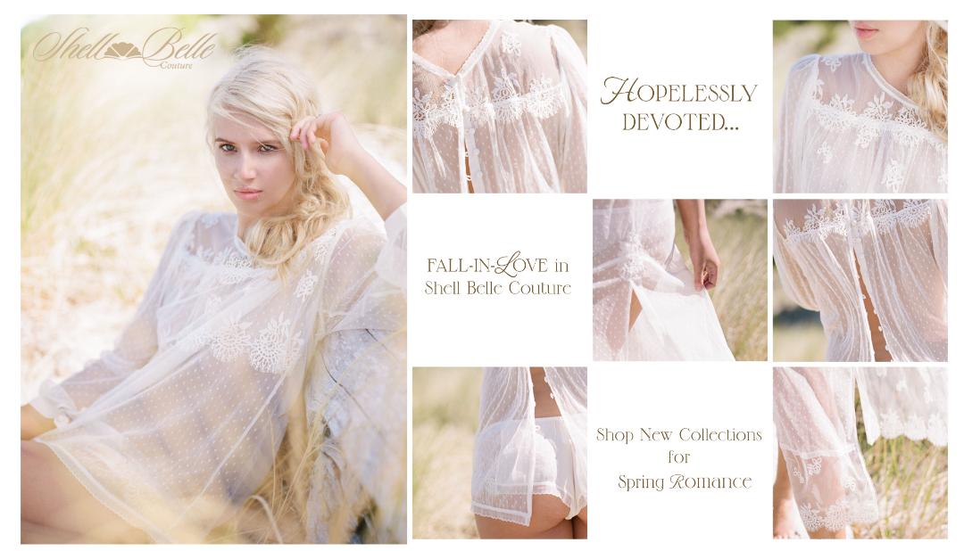 ShellBelleWorld's tweet photo. Hopelessly Devoted... 
New Spring Styles added! #soshellbelle #frenchlace #tulle #lingeriesasouterwear #love https://t.co/hXgxm7gix7