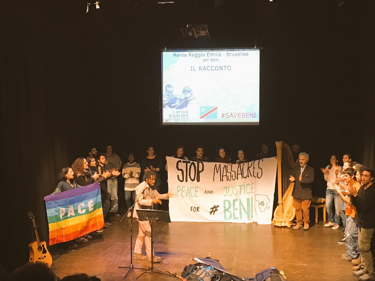 MoningaOnlus's tweet photo. Da Reggio Emilia a #Beni in #RDC contro i massacri e la totale insicurezza del territorio: la testimonianza della marcia #peace #future https://t.co/e632hkzmwG