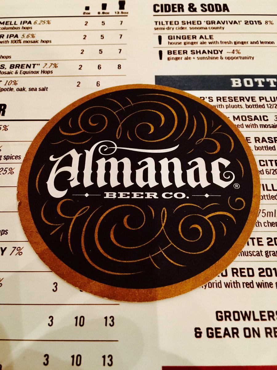 We don't always drink beer, but when we do, we prefer #hobbitsauce. Bravo <a href="/AlmanacBeer/">Almanac Beer Co</a>!