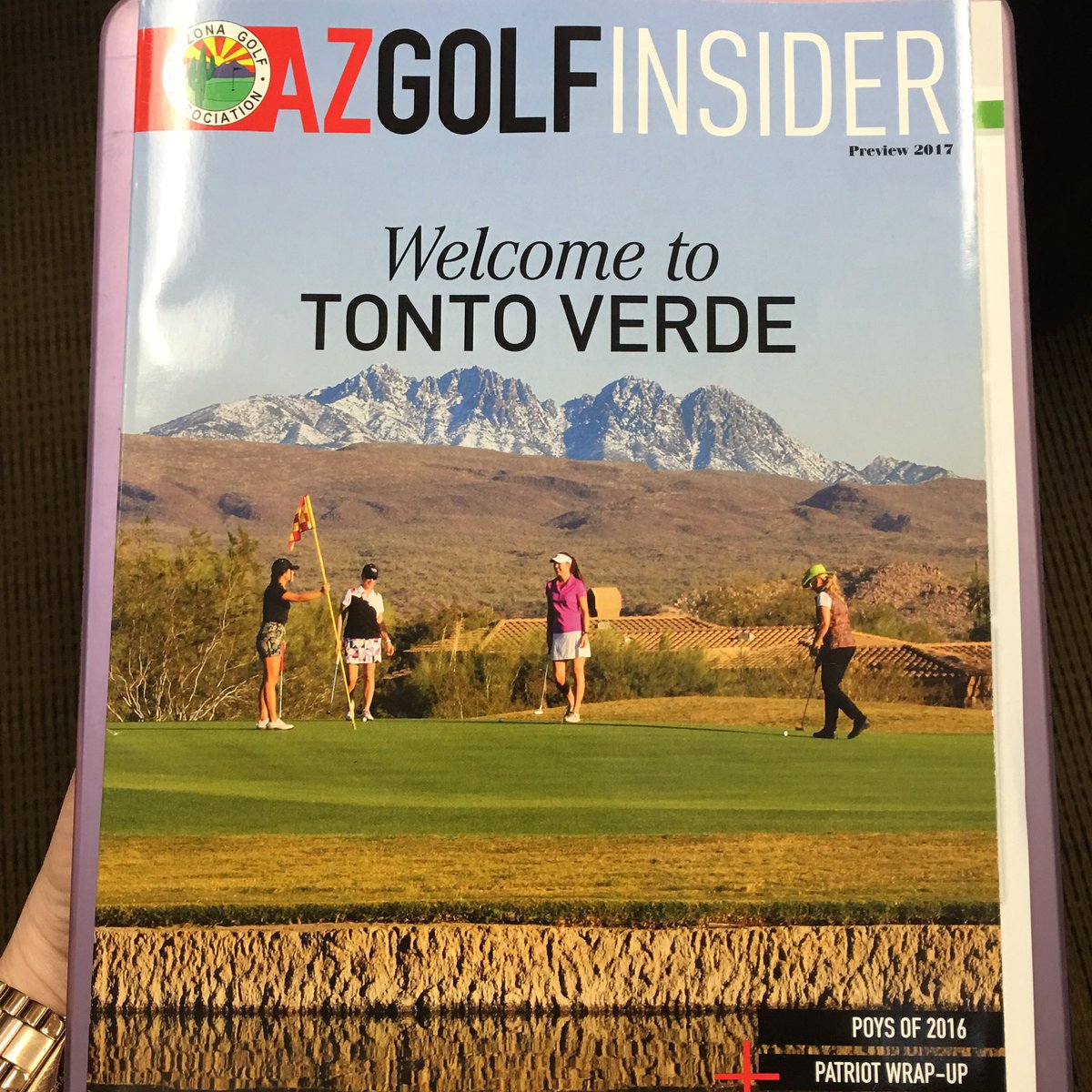AZ Golf Insider features Tonto Verde Golf Club for the February issue! Go to azgolf.org to take a look. #arizonasbestkeptsecret