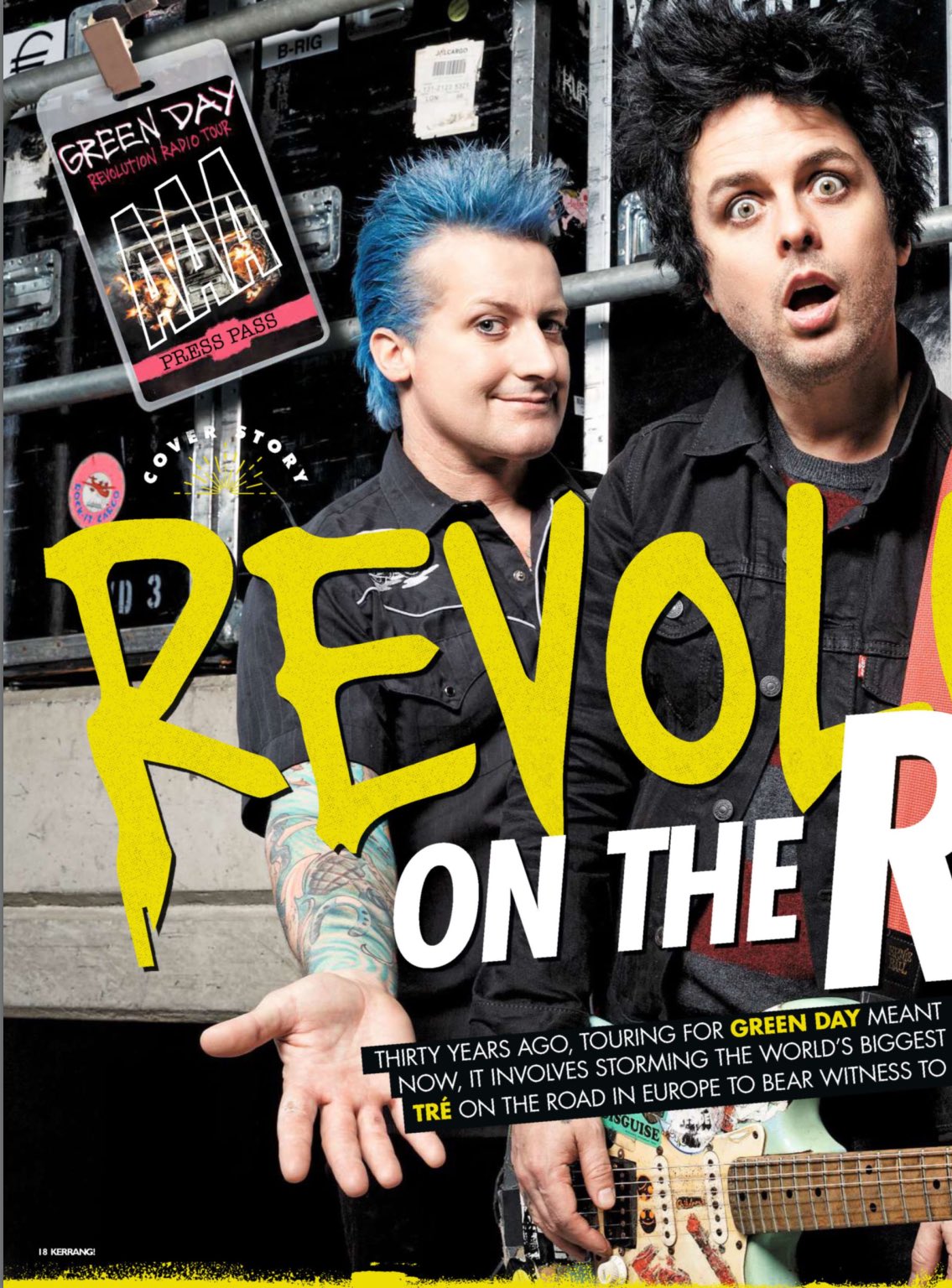 Green Day na Revista Kerrang e Tradução « Green Day Inc