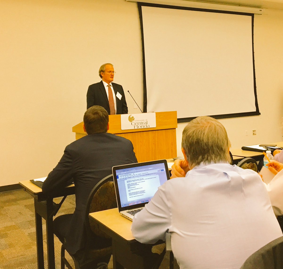 Russ Walker from Adventist Health Systems discussing current Cybersecurity challenges in today's environment <a href="/AHSCareers/">Atlantic Health System Careers</a> <a href="/CFSTEM/">Central Florida STEM</a> <a href="/UCF/">UCF</a> #cyber