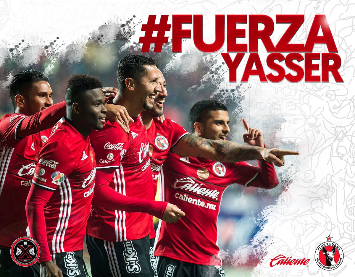 Xolos's tweet image. #FuerzaYasser 💪