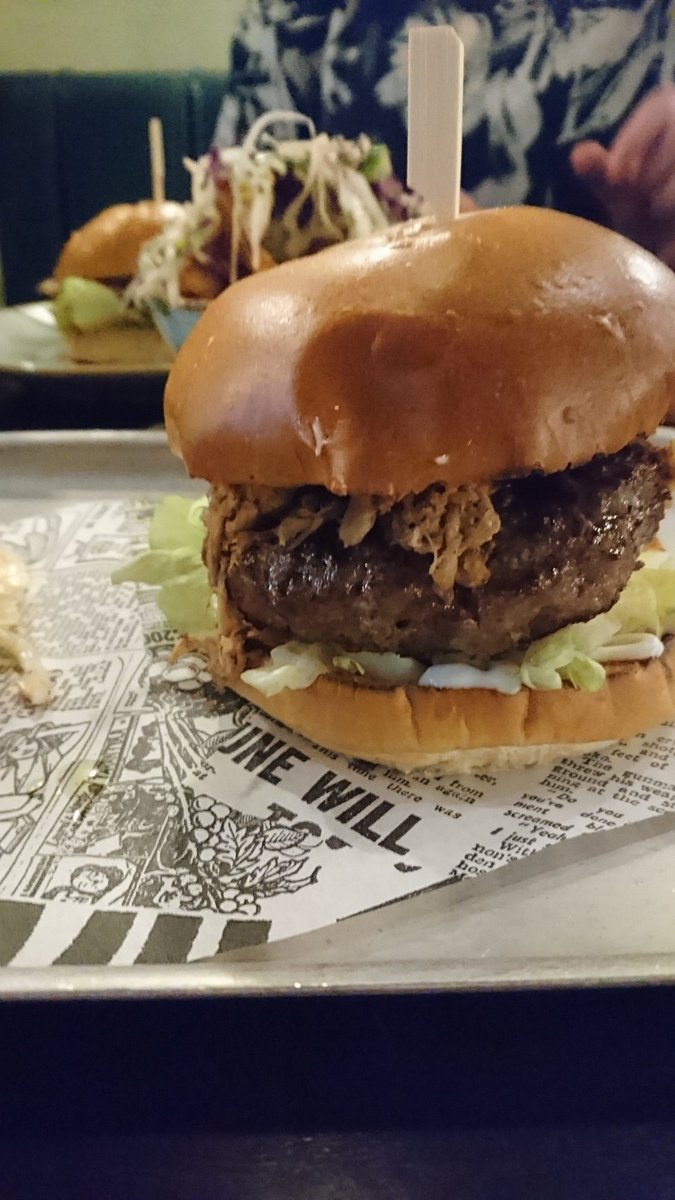 So my favourite burger in Bath is now <a href="/HandmadeBurger/">HandmadeBurgerCo</a> sorry <a href="/MillerandCarter/">Miller & Carter</a> and best chicken burger is still <a href="/AbsurdBirdBath/">Absurd Bird Bath</a> B-) 🍔