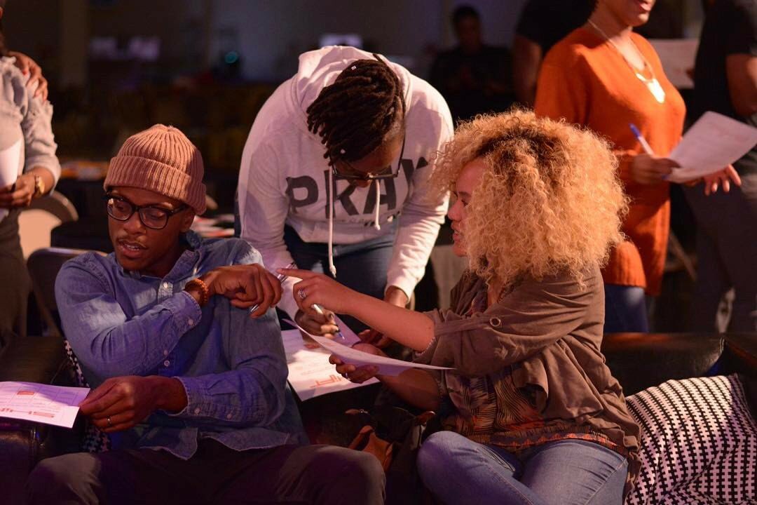 SHiFTatl's tweet photo. Nothing like a quick game of #SHiFTBingo to get the folks talking. #SHiFTatl #YoungAdultMinistry #Atlanta https://t.co/2B43NNEB52