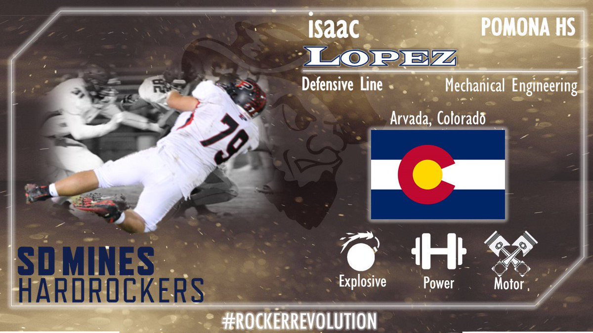 CoachRaisbeck's tweet photo. SIGNED: Dominating Rocker Dawg DT from Pomona HS in Colorado, Isaac Lopez! @Heavyx3Lopez79
#RockerRevolution https://t.co/5w40VBMSdm
