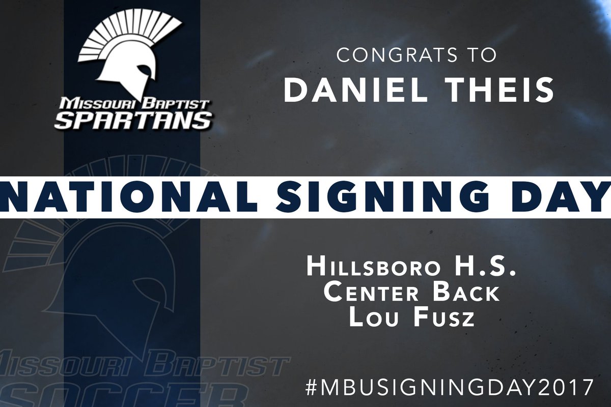 MBUAthletics's tweet photo. Men's Soccer continues their signings with Daniel Theis out of Hillsboro H.S., Lou Fusz #MBUSigningDay2017 https://t.co/EWy9OE4mEz