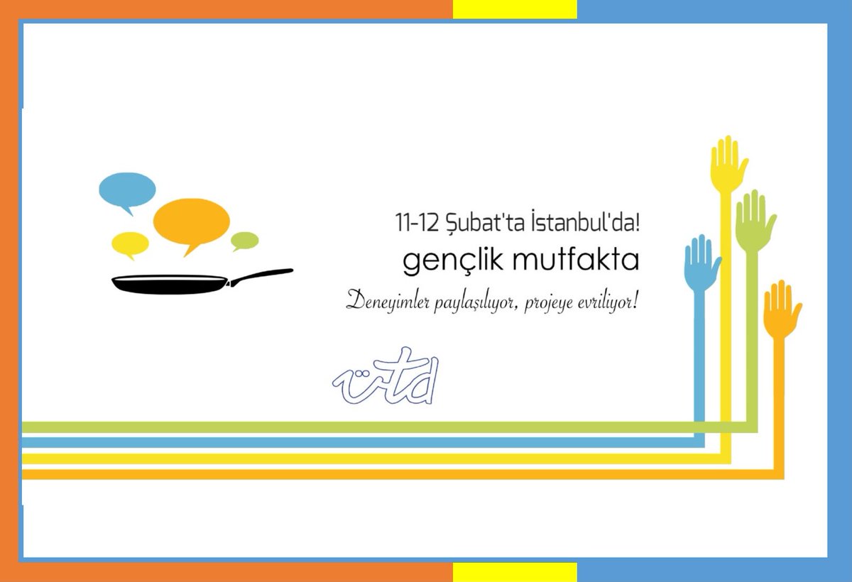 Gönüllülük ve sivil toplum konularında tartışmak, projeler üretmek ister misin?Mutfağa davetlisin :) 
Başvuru Formu:
goo.gl/forms/ZjGao76b…