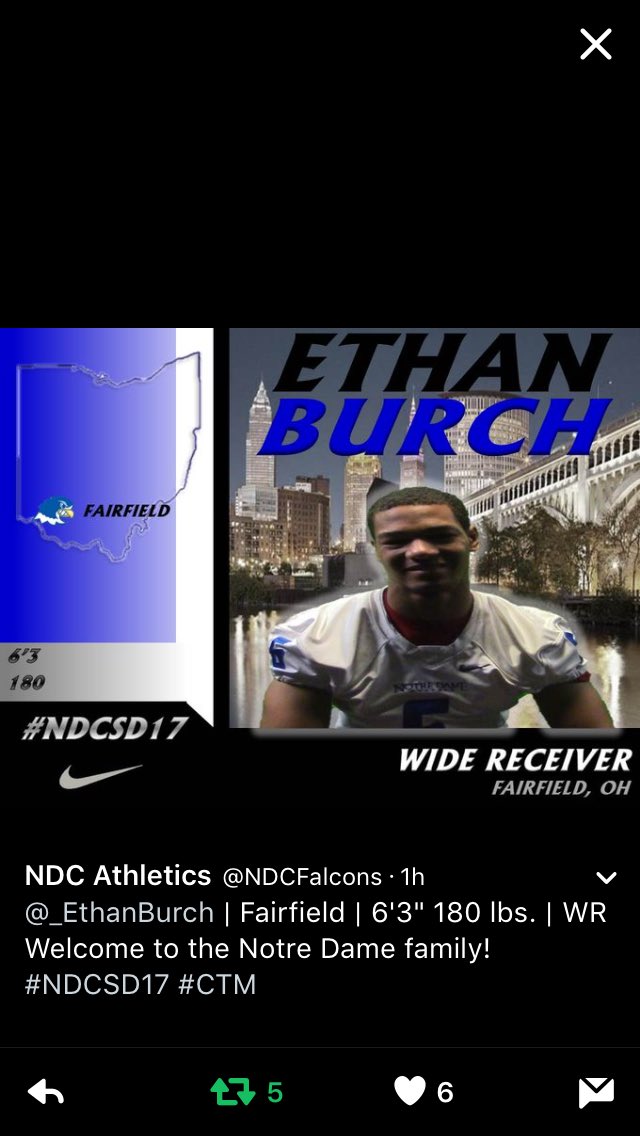 ladyshelliburch's tweet photo. Congratulations @_Ethanburch! #NDCSD17 https://t.co/PVsK79hcdV