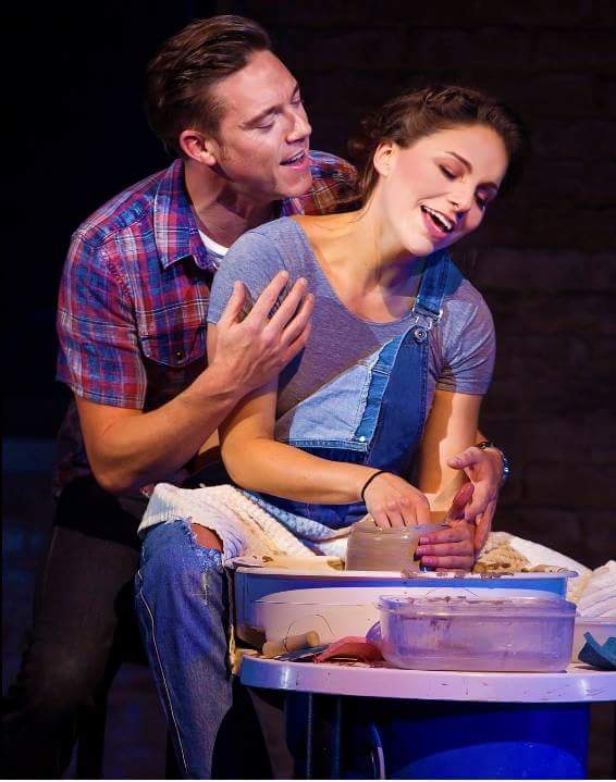 ghostontour's tweet photo. Check out the first pictures of @CarolynMaitland and @AndyMoss together on stage on our UK tour! @BKL_Productions @TargetLive https://t.co/rKDajgsQqr