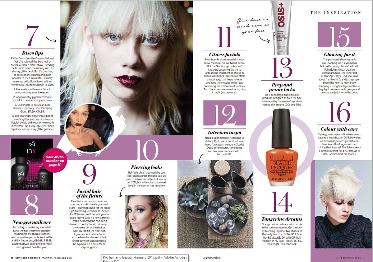 The celebrity-loved Yoga Facial <a href="/AestheticsLab/">AestheticsLab</a> is featured in <a href="/PROHairBeauty/">PRO Hair & Beauty</a> in their top beauty trends.