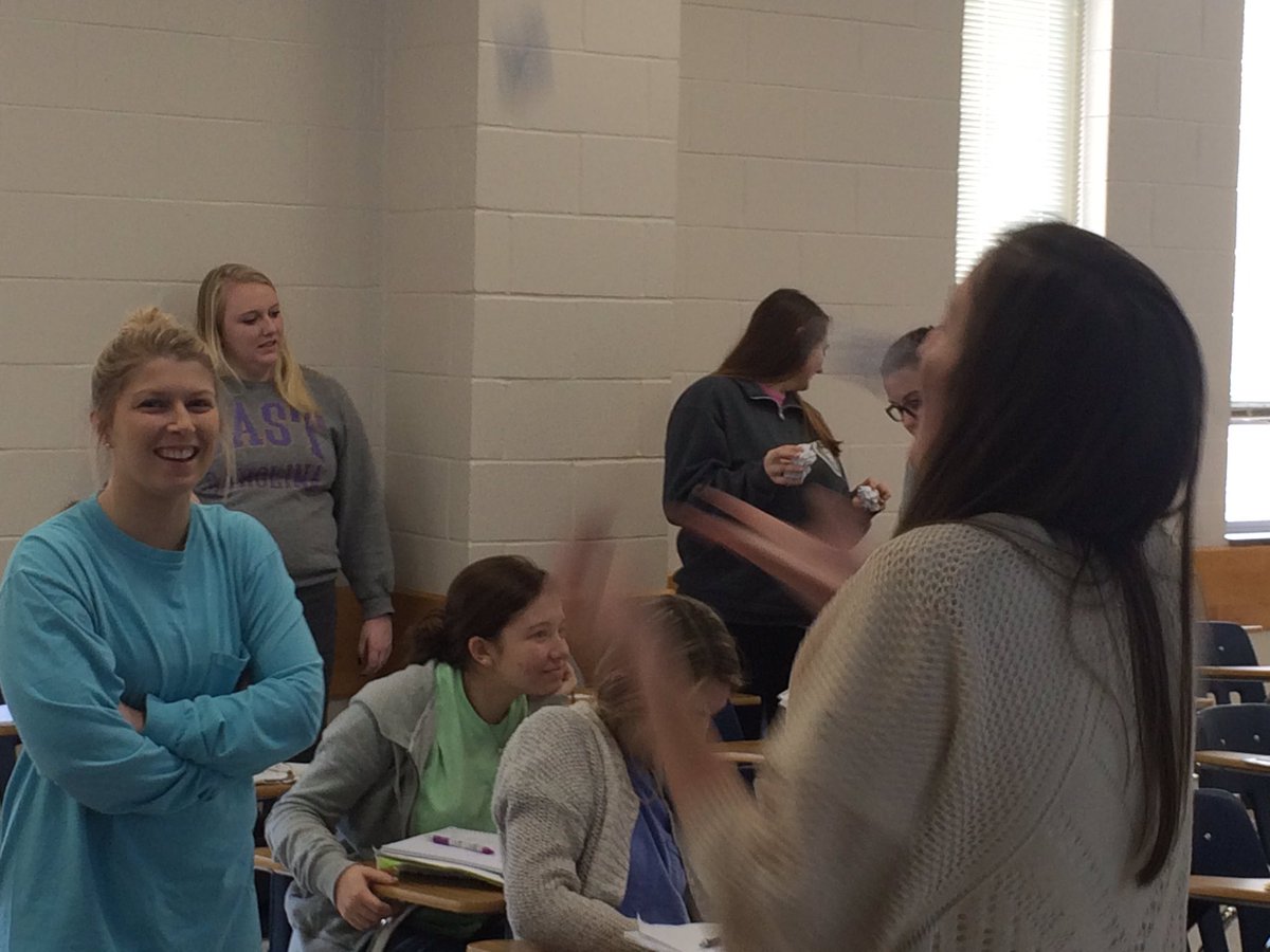 swaggerty's tweet photo. PST in #read3402 practicing recording observations today by juggling paper. #formyentertainment https://t.co/8dIuZoQVA0
