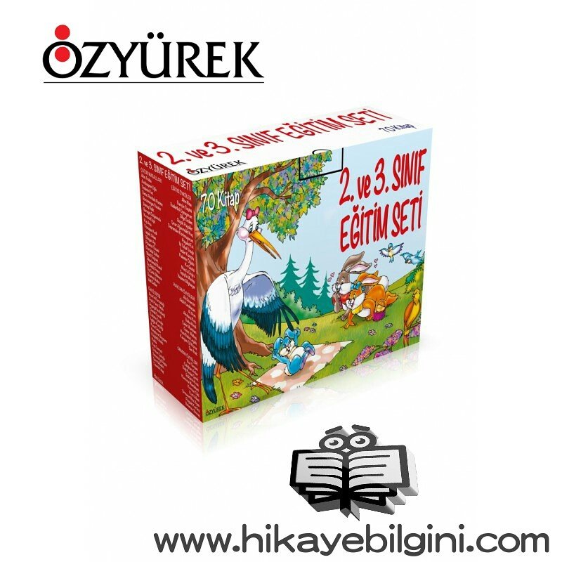 Özyürek Yayınları 2. ve 3. Sınıf Hikaye Seti 
#kitaptavsiyesi #kitap #kitaplik #hikaye #masal