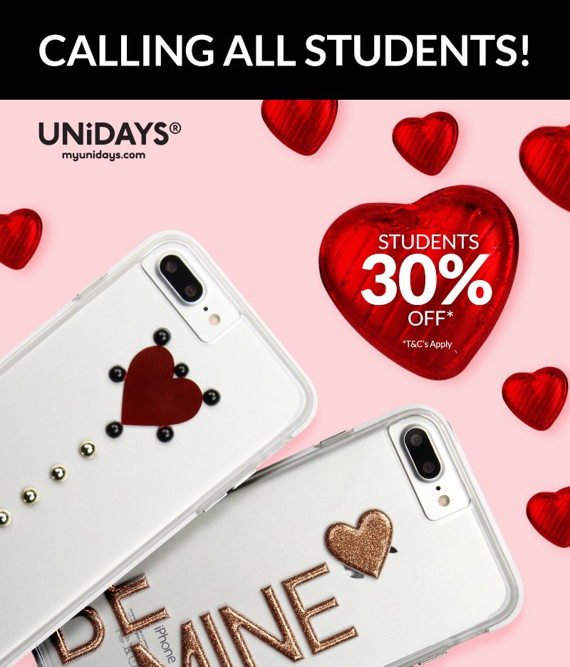 CaseMateEurope's tweet photo. Calling all students! Get 30% Student Discount at Case-Mate with @MyUNiDAYS https://t.co/g2JD9orubR https://t.co/ySfUmHPREB